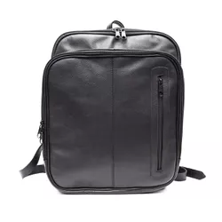 Mochila de Couro Bolsos, Divisorias, Execultiva pa... - COMPRESHOES