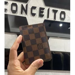 Porta Cartão LV Marrom Chines - 00422 - Conceito 62