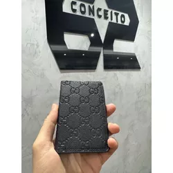 Porta Cartão Gucci Preto - 00573 - Conceito 62