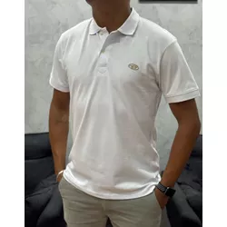Polo Premium DSL Branco/Dourado - 01107 - Conceito 62
