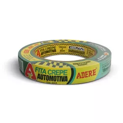 Fita Crepe Fina 18mm x 50m Verde - ADERE - CONSTRUTINTAS