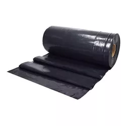 Lona Plástica Preta Média - 4m X 1m (POR METRO) - SERTINTAS - CONSTRUTINTAS
