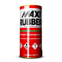 Solução Desengraxante 900ml - MAXI RUBBER - CONSTRUTINTAS