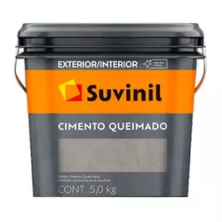 CIMENTO QUEIMADO - CORES 5KG SUVINIL - Corante Tintas