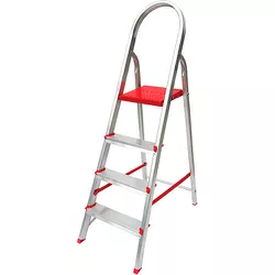 Escada Aluminio 04 Degraus Botafogo - Corante Tintas