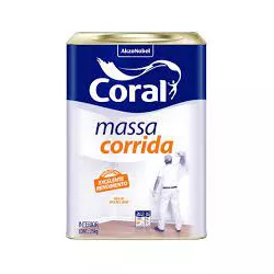 Massa Corrida Coral - Corante Tintas