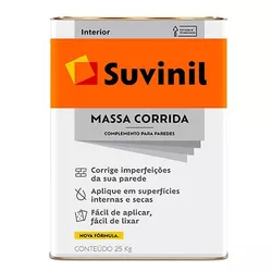 Massa Corrida 25Kg Suvinil - Corante Tintas