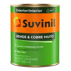 Rende e Cobre Muito 900ml Suvinil - Corante Tintas