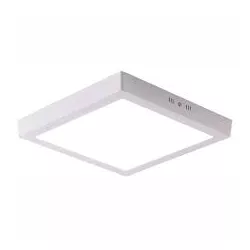 PAINEL DE LED BLUMENAU SOBREPOR QUAD 24W-6500K - Cores Vivas Home Center