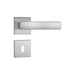 FECHADURA STAM POLIDO/INOX 813/29I RQ1 ROS QUA INT - Cores Vivas Home Center