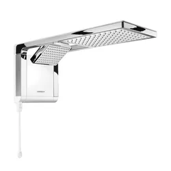 Chuveiro Acqua Duo Ultra Branco Cromado Lorenzetti - Cores Vivas Home Center