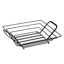 Fruteira De Mesa Quadrada Black Arthi - Cores Vivas Home Center