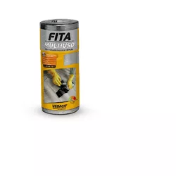Fita Multiuso Alumínio 30Cm Rolo com 10 Metros Ved... - Cores Vivas Home Center