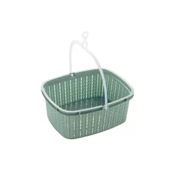 Cesto Para Prendedor Trama Verde 1,5L Plasútil - Cores Vivas Home Center