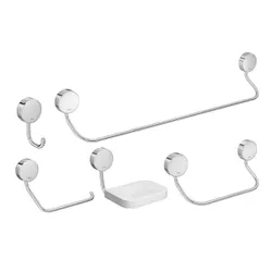 Kit Acessórios Net 5 Peças Cromado Deca - Cores Vivas Home Center