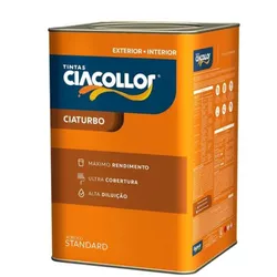 Tinta Acrílica Fosco Ciaturbo Standard 18L - Cores Vivas Home Center