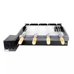 GIRA GRILL PLATINUM BAIXO E-4T 4 ESPETO-ART GRILL - Cores Vivas Home Center