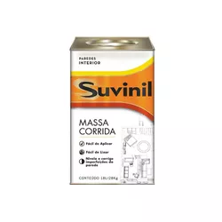 Massa Corrida Lata 25KG Suvinil - Cores Vivas Home Center