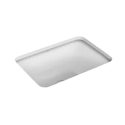 Cuba para Banheiro de Embutir Retangular L375 Gelo... - Cores Vivas Home Center