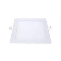 PAINEL DE LED PIX EMBUTIR QUADRADO POP 12W-3000K - Cores Vivas Home Center
