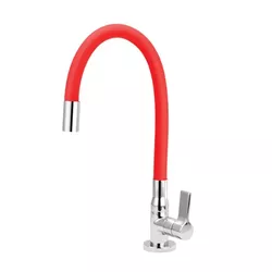 Torneira Para Cozinha De Mesa Bica Móvel 1/4 Volta... - Cores Vivas Home Center