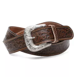 Cinto Floral Unisexx 100% em Couro Legítimo - CINT... - Country Shop Botas Texanas