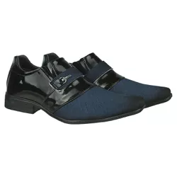 Sapato Social Jeans Azul - DP801 - DALLUP'S