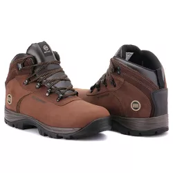 BOTA COURO OUTDOOR CANO ALTO TKW1000FLU MARROM CA4... - Data Brasil - EPI's & Treinamentos