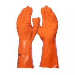 LUVA DE ALGODAO COM LATEX CORAL CA15366 - V0122 - Data Brasil - EPI's & Treinamentos