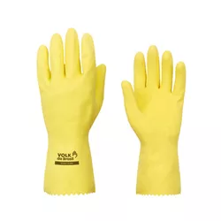 LUVA LATEX VERNIZ SILVER SLIM AMARELA CA37277 - V0... - Data Brasil - EPI's & Treinamentos