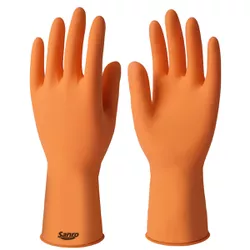LUVA LATEX PLUS LARANJA CA6110 - V0138 - Data Brasil - EPI's & Treinamentos