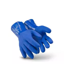 LUVA SUPER PVC AZUL 26CM PALMA ASPERA TAMANHO UNIC... - Data Brasil - EPI's & Treinamentos