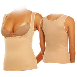 CINTA MODELADORA E POSTURAL FEMININA BEGE - V0430 - Data Brasil - EPI's & Treinamentos