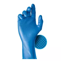 LUVA SUPERGLOVE AMBIDESTRA C/ 50UNID AZUL CA38011 ... - Data Brasil - EPI's & Treinamentos