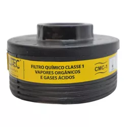 FILTRO QUIMICO VO/GA CMC-1 PARA RESPIRADOR MASTT -... - Data Brasil - EPI's & Treinamentos