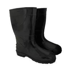 BOTA PVC WORK CANO LONGO PRETA COM FORRO CA36026 -... - Data Brasil - EPI's & Treinamentos