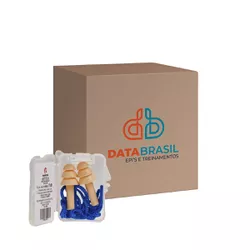 PROTETOR AURICULAR SPOT PLUG 17DB AZUL 50UND CA497... - Data Brasil - EPI's & Treinamentos