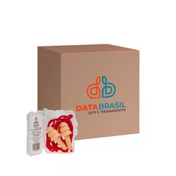 PROTETOR AURICULAR SPOT PLUG 17DB VERMELHO 50UND C... - Data Brasil - EPI's & Treinamentos