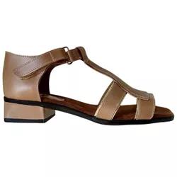 Sandália Couro Mármore - LILIAN01-MARM - DEDMAR CALÇADOS