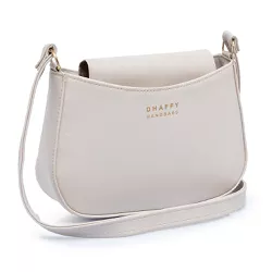 Bolsa Feminina Pequena Tiracolo Off White Dhaffy ... - DHAFFY