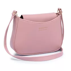 Bolsa Feminina Pequena Tiracolo Rosa Dhaffy - 310... - DHAFFY