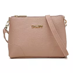 Bolsa Feminina Pequena Transversal Ajustável Nude ... - DHAFFY