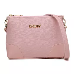 Bolsa Feminina Pequena Transversal Ajustável Rosa ... - DHAFFY