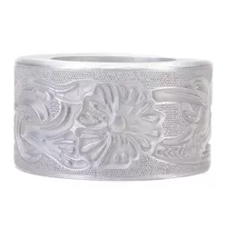 Carimbo em Alumínio para Cinto Country Floral - A-... - DIBRONZE