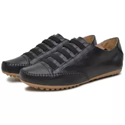 Mocatênis Feminino DiConfort Preto - Diconfort Calçados | Calçados confortáveis e anatômicos