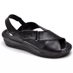 Sandália Tamanco Conforto Anatomico Ortopédica Preto - Diconfort Calçados | Calçados confortáveis e anatômicos