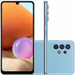  Samsung Galaxy A32 128GB 4G - 4GB RAM - Azul - 06 - DISTRIBUIDORDECELULARES