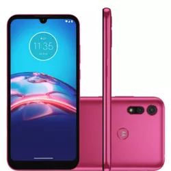  Motorola E6S 2GB Ram 32GB Memória - Rosa - 041 - DISTRIBUIDORDECELULARES