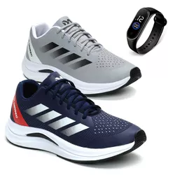 Kit 2 Pares Tênis Masculino Esportivo Para Malhar ... - DMDAMANDO