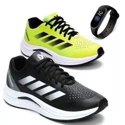 Kit 2 Pares Tênis Masculino Esportivo Para Malhar ... - DMDAMANDO